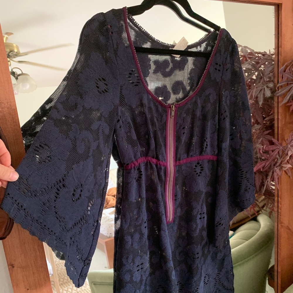 Free people lace dress size sm
